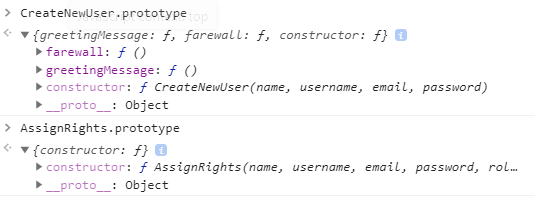 constructor function without reference